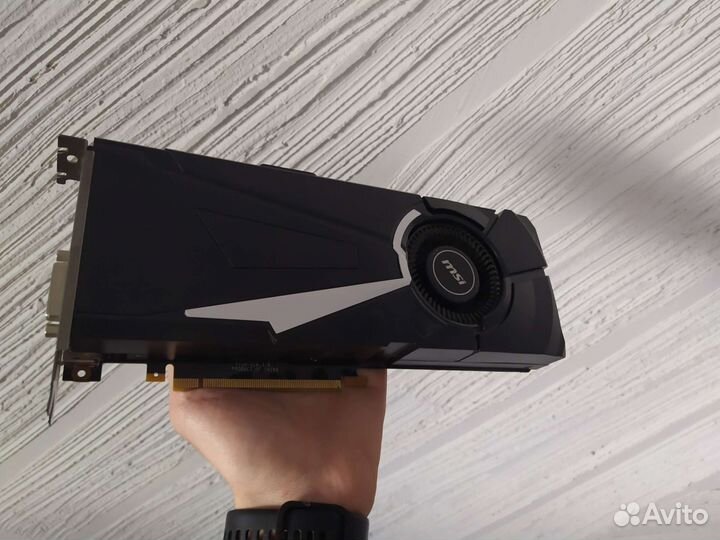 Видеокарта MSI Geforce gtx 1070 aero turbo 8gb