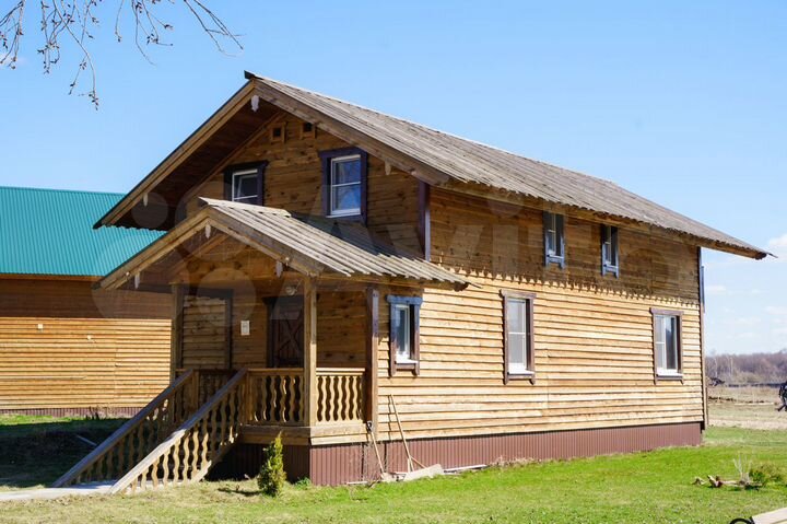 Коттедж 110 м² на участке 50 сот.