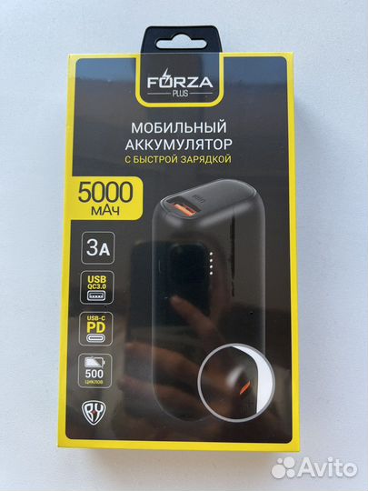 Мобильный аккумулятор Forza plus 5000мАч