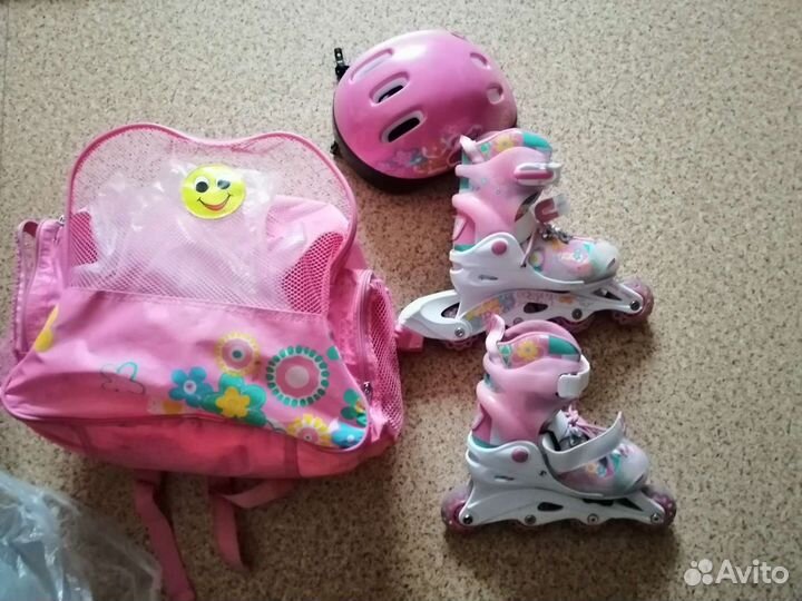 Роликовые коньки раздвижные
