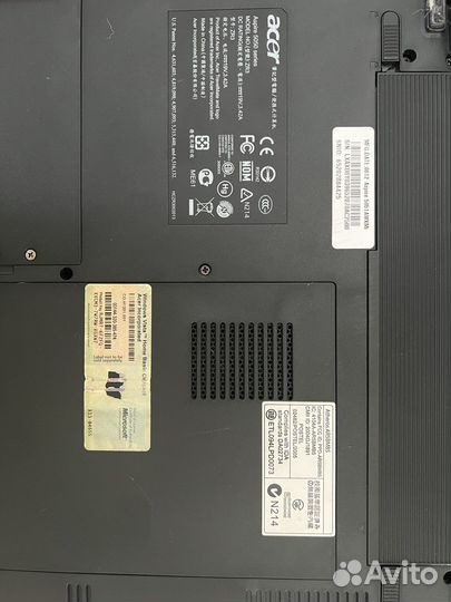 Ноутбук Acer Aspire 5050 рабочий