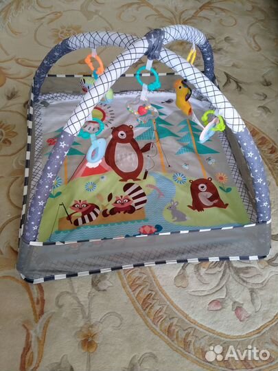 Детский развивающийся коврик