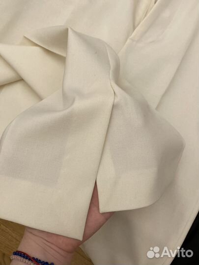 Брюки zara с разрезами