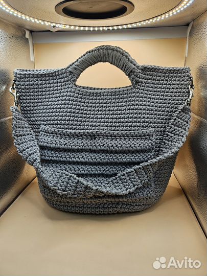 Вязаная крючком сумка