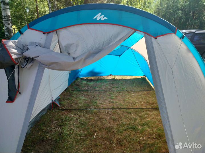 Палатка туристическая 4 местная с тамбуром