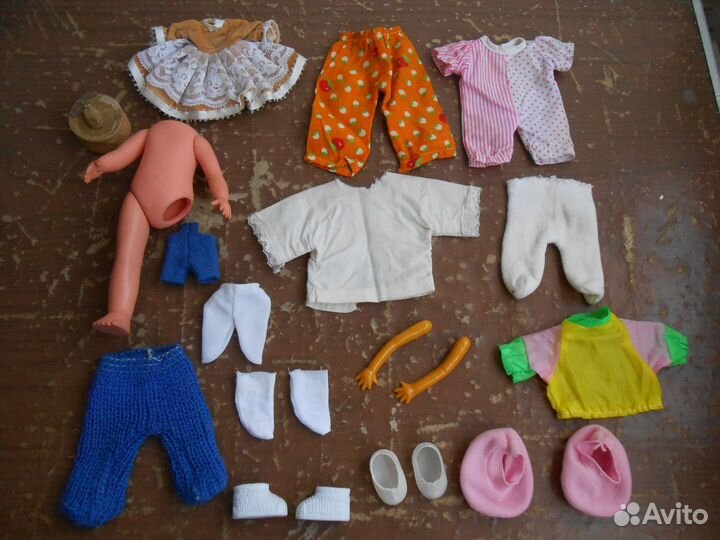 Запчасти,одежда,обувь для кукол СССР,ГДР №2