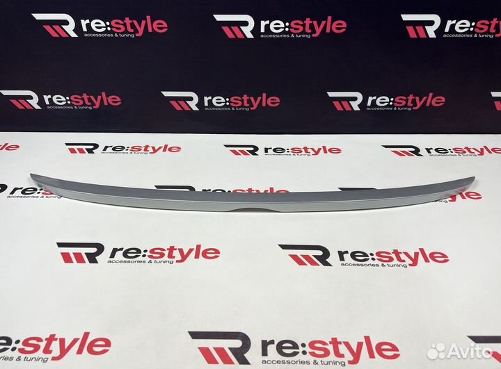 Спойлер На багажник Toyota Allion 260 Серебро