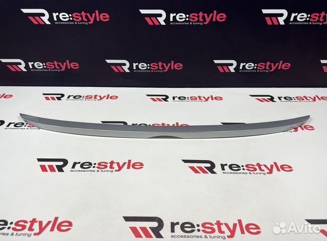 Спойлер На багажник Toyota Allion 260 Серебро