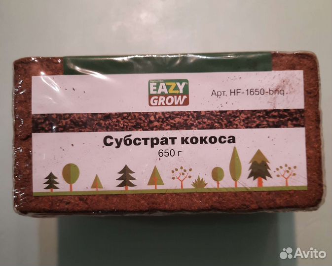 Субстрат кокоса, 650 г