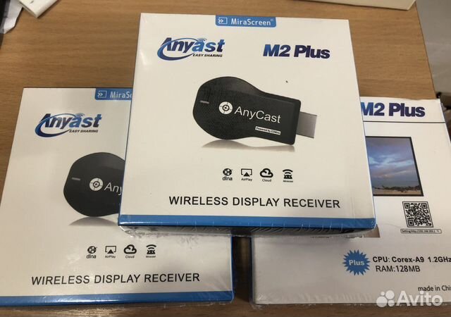 Тв-приставка AnyCast M2 plus wi-fi
