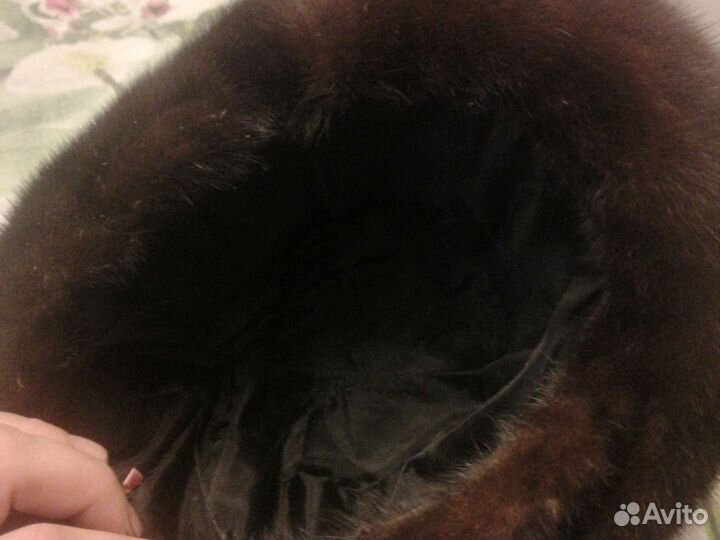 Шапка норковая женская бу