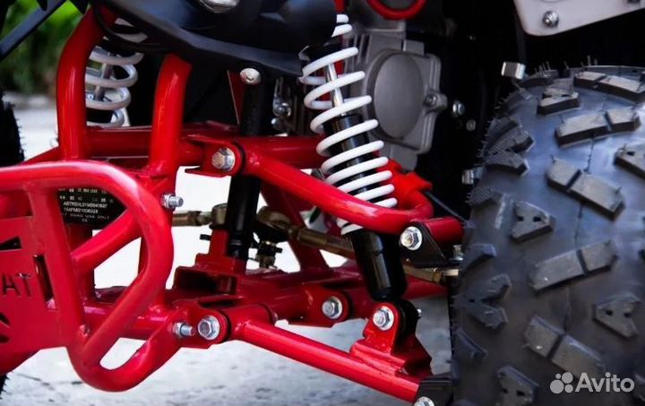 Квадроцикл Upbeat Sport 110 cc красно-белый