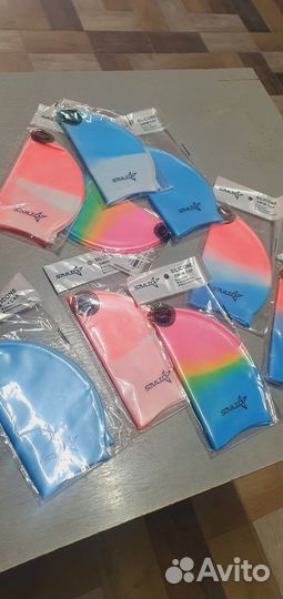 Шапочка для плавания взрослая