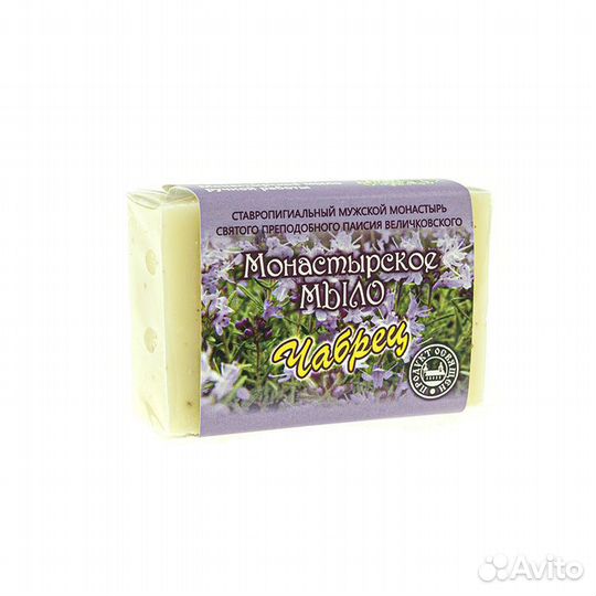85 гр. Монастырское мыло Чабрец