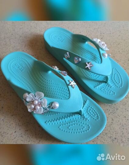 Сланцы Crocs Platform р. W6 (36/37), W7(37/38)