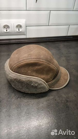Шапка мужская зимняя (мех овчины к дубленке)