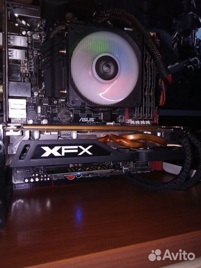 Asus ROG maximus VI gene+i7-4770+XFX RX480(4,8gb)