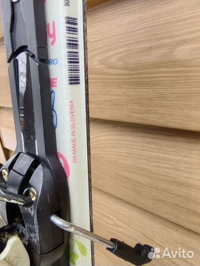 Горные лыжи детские 120 см с креплениями