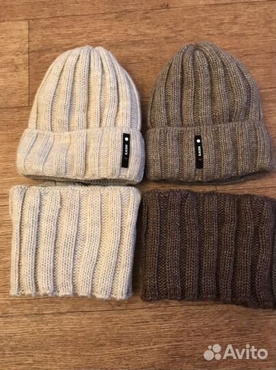 Зимняя шапка на мальчика 52-54