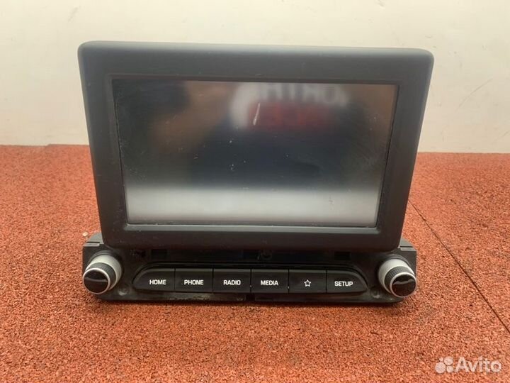 Магнитола Hyundai Solaris 2 седан G4FG 2021