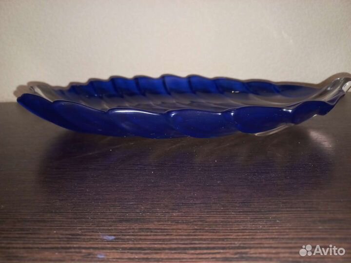 Блюдо из цветного стекла Walther Glas