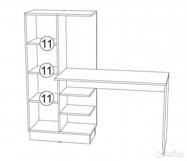 Стол компьютерный