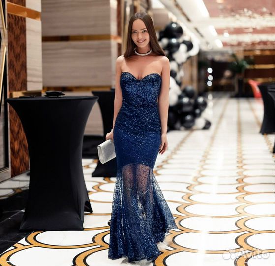 Вечернее платье в пол 42 44