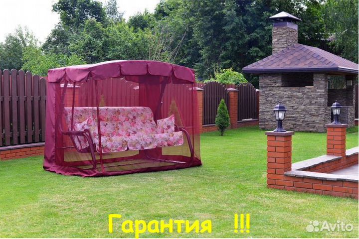 Садовые Качели 3-х местные Турин-2