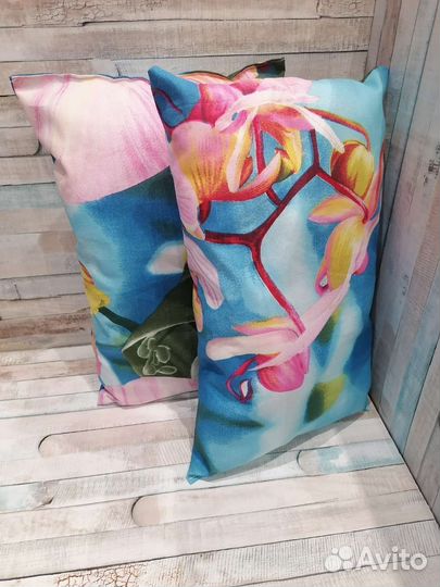 Подушка детская 25*40см, холлофайбер новая