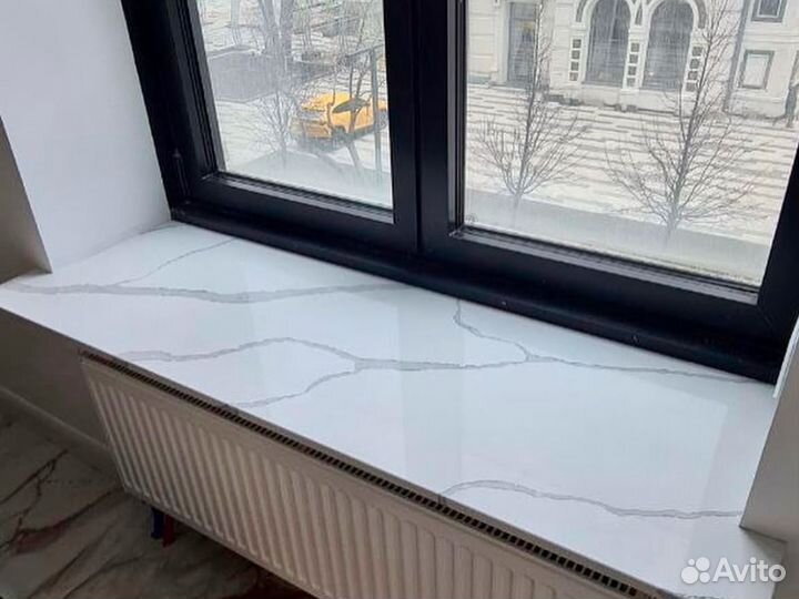 Подоконник из искусственного камня Metallic 150х60