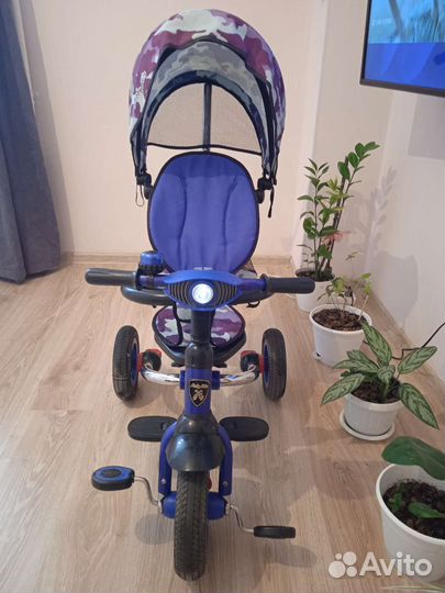 Детский трехколесный велосипед бу