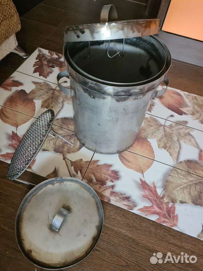 Коптилка бытовая из нержавеющей стали