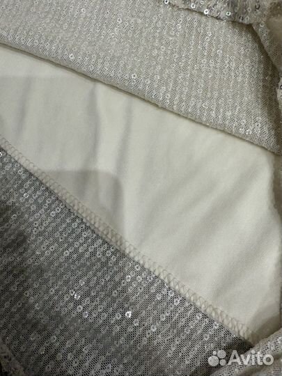 Юбка с пайетками