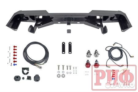 Бампер риф силовой задний Toyota Land Cruiser 78