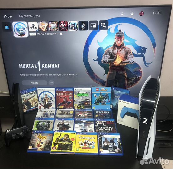 PS4 Slim 1tb 2208b продажа/аренда с играми