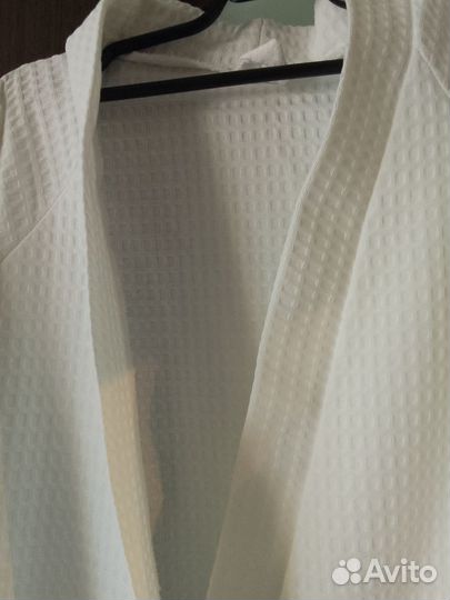 Халат вафельный унисекс новый