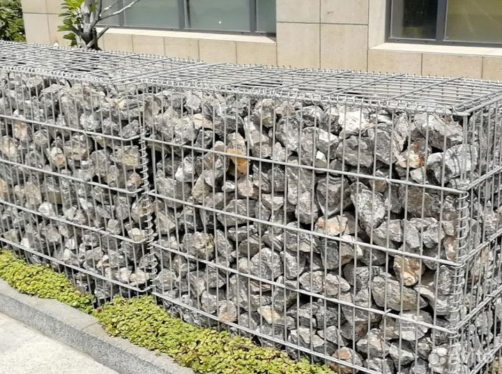 Сетка для габионов. Готовые габионы
