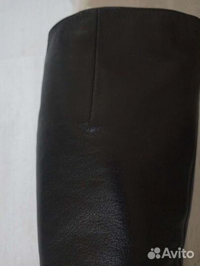 Сапоги демисезон натуральная кожа 37 р