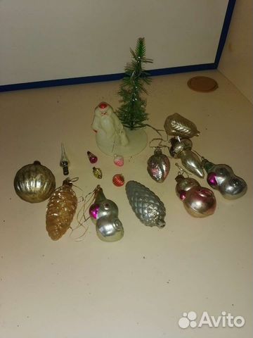 Елочные игрушки СССР