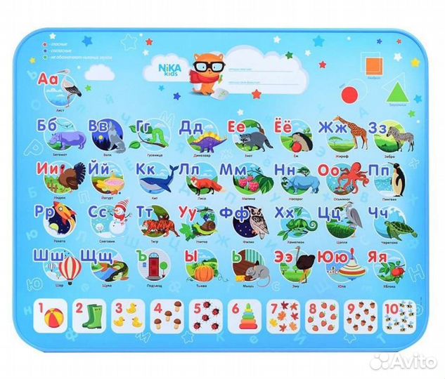 Комплект детской мебели nika kids