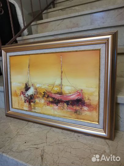 Картина маслом на холсте большая