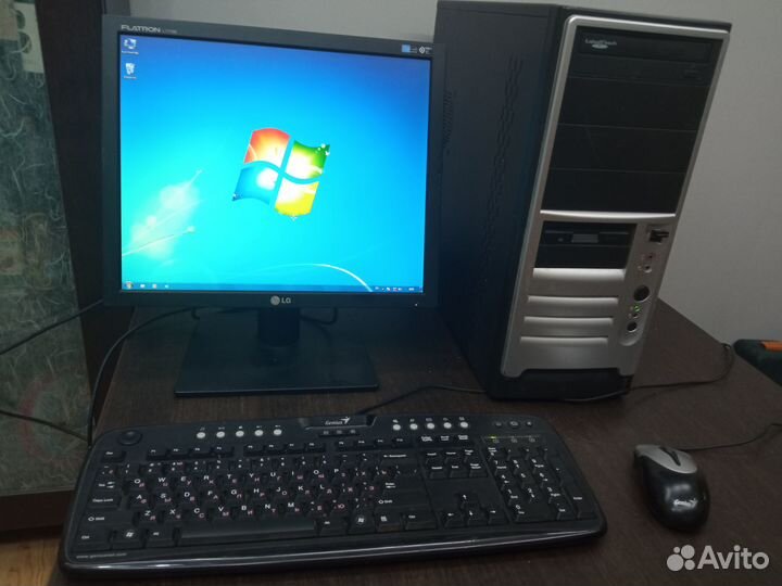 Пк Intel Core i3 4гб/500гб +монитор17