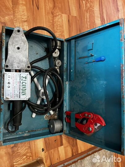 Паяльник для пластиковых труб бу candan cm-3 extra
