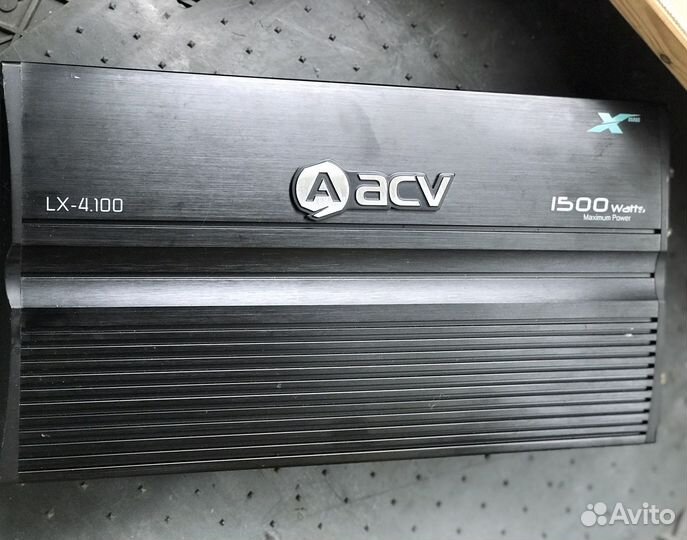 4-х канальный усилитель ACV LX 4.100