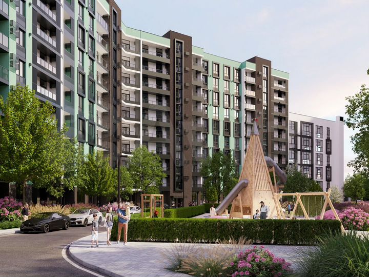 1-к. квартира, 36,9 м², 4/9 эт.