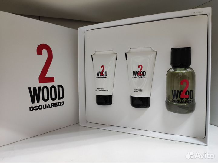 Набор Dsquared 2wood 50EDT+50SG+50GD