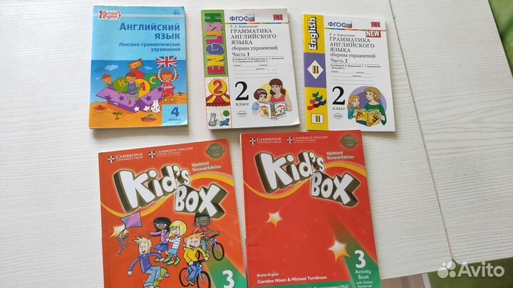 Учебники по английскому барашкова kid's box 3