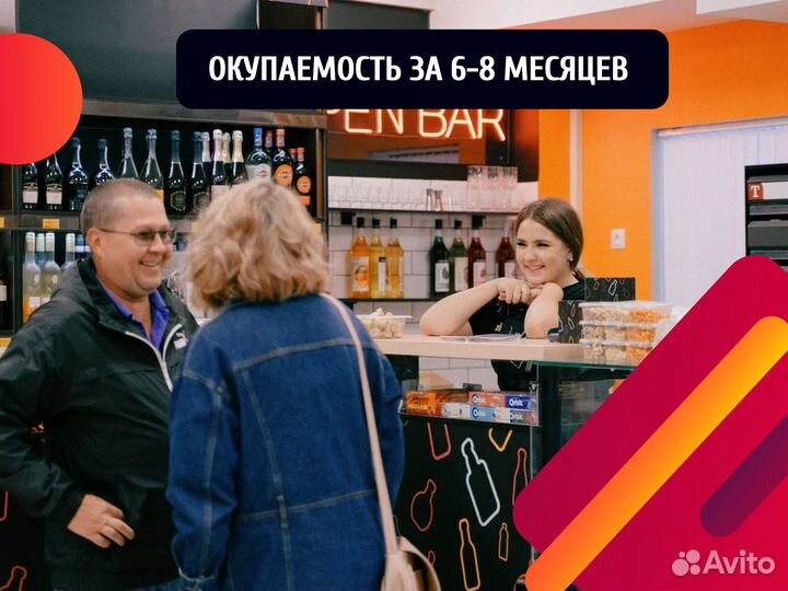 Прибыльный алкогольный бизнес. Маркет-бар 