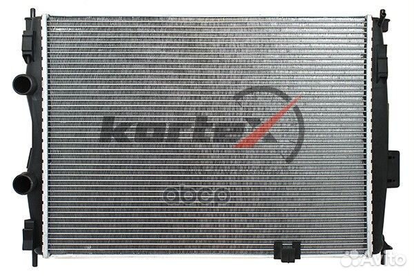 Радиатор nissan qashqai 2.0 (АКПП) +/AC KRD110