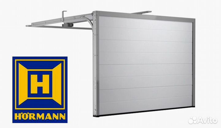 Гаражные секционные ворота 2500мм на 2275 мм